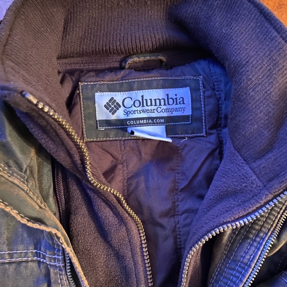 Columbia Men’s Bomber Jacket Size Large - Picture 3 of 3
